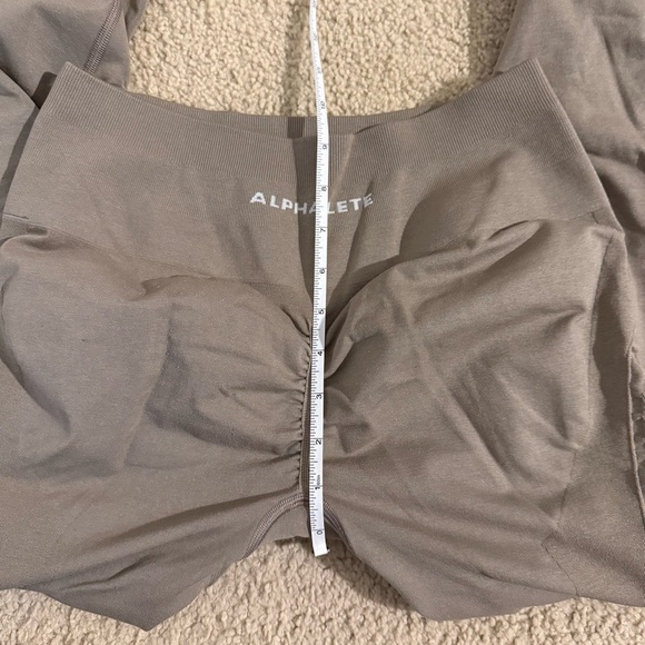 Alphalete Women's Contour Taupe Leggings XL - Picture 6 of 7